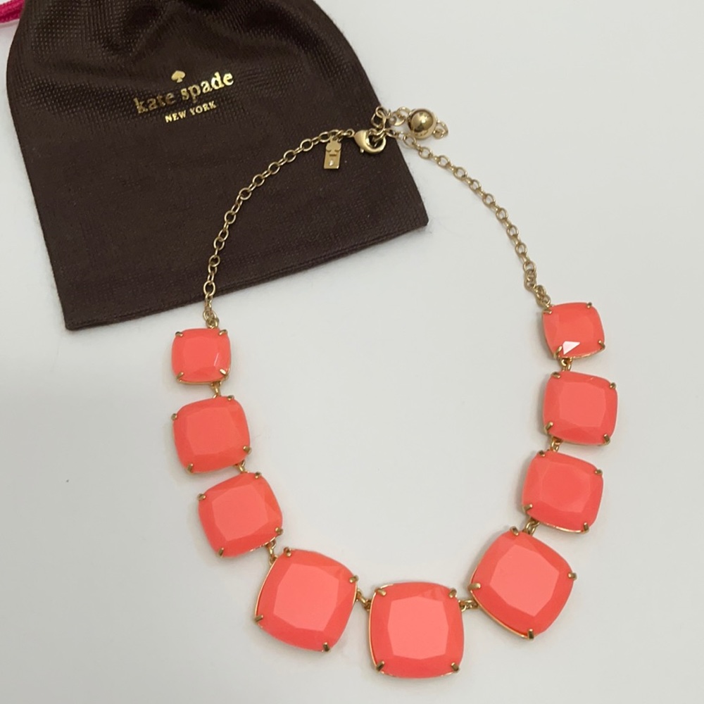 Kate Spade Women’s Pink Fashion Statement Necklace